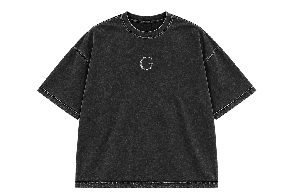 Gencymir Midnight Relic Tee – Washed Dark Grey